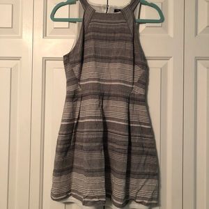 A-Line Striped Dress